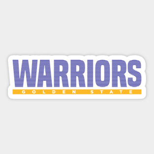 Golden Warriors 5 Sticker